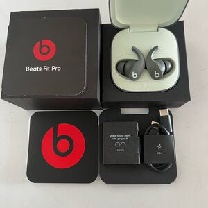 Beats Fit Pro Wireless Earbuds - Sage/ New Open The Box